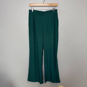 HALARA flex high waisted micro waffle pants in atlantic teal size M